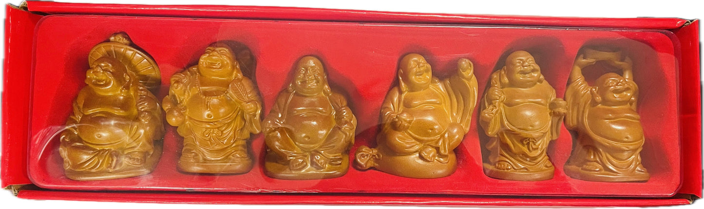 Polyresin Feng Shui Figurine Wood Brown