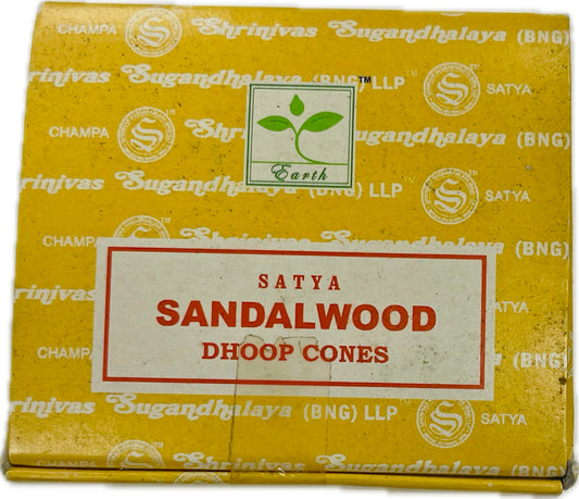 Insienso Sandalwood Dhoop Cones
