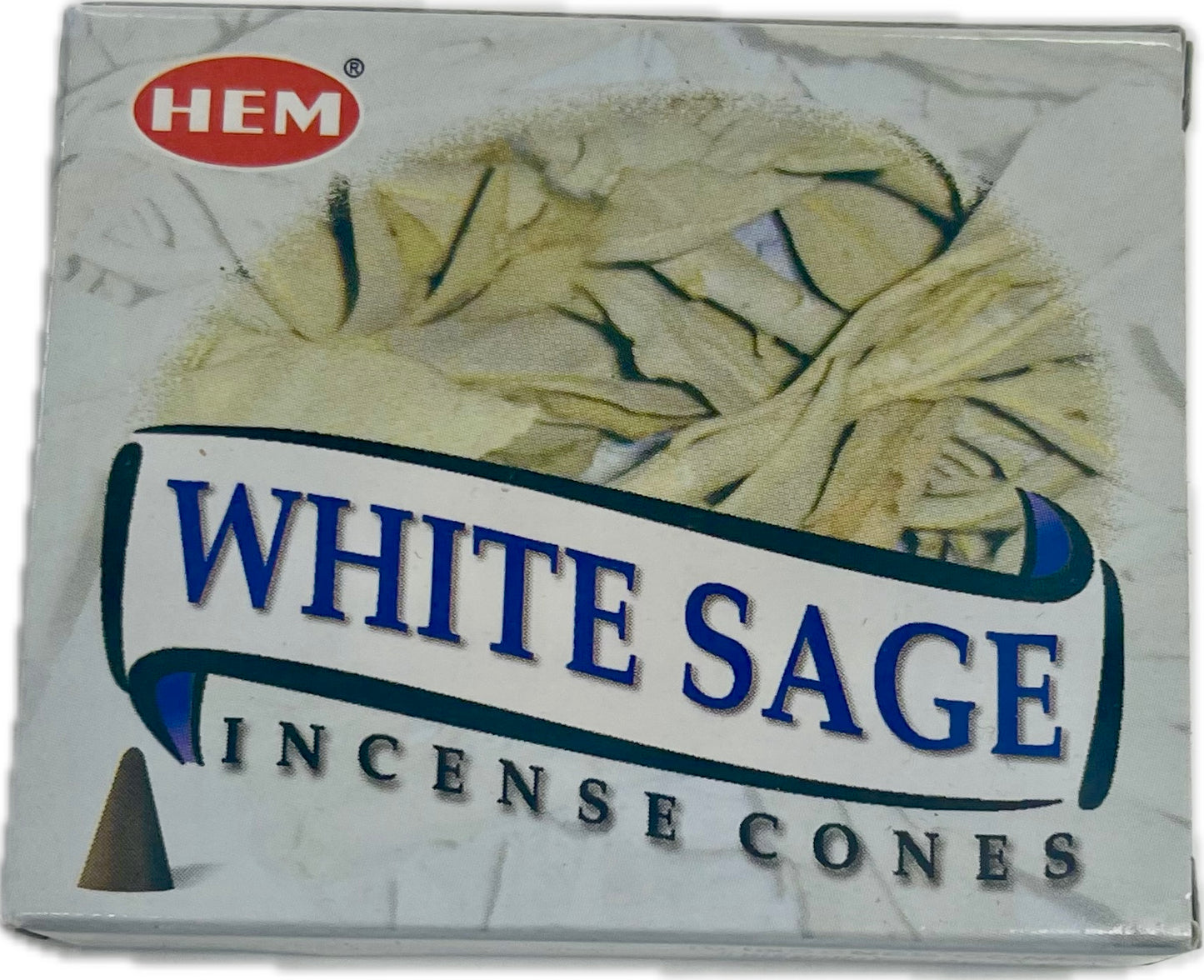 Incencio White Sage Cones (Hem)