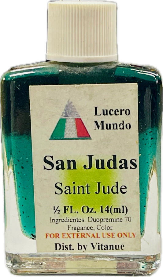 Ac. San Judas /saint  Jude Oil 0.5 Oz Bote Cuadrado