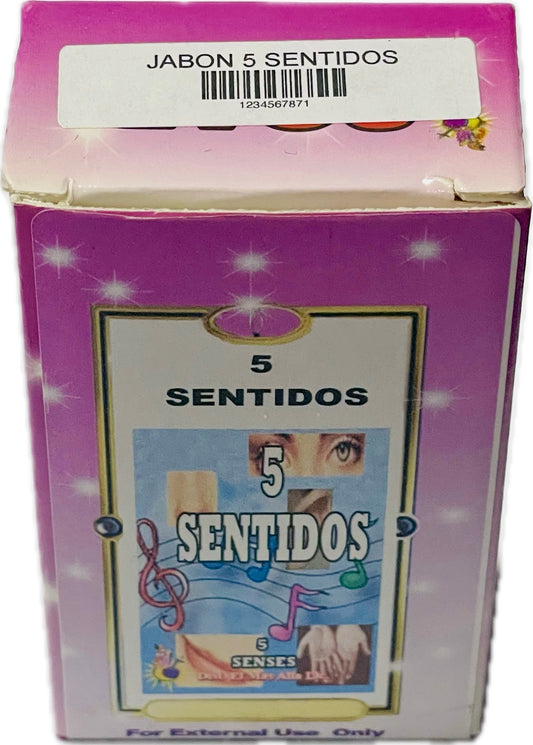 Jabon 5 Sentidos