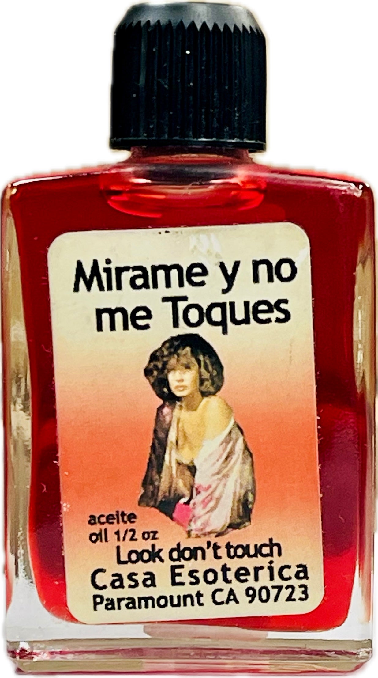 Aceite Mirame Y No Me Toques 0.5 Onz Bote Cuadrado