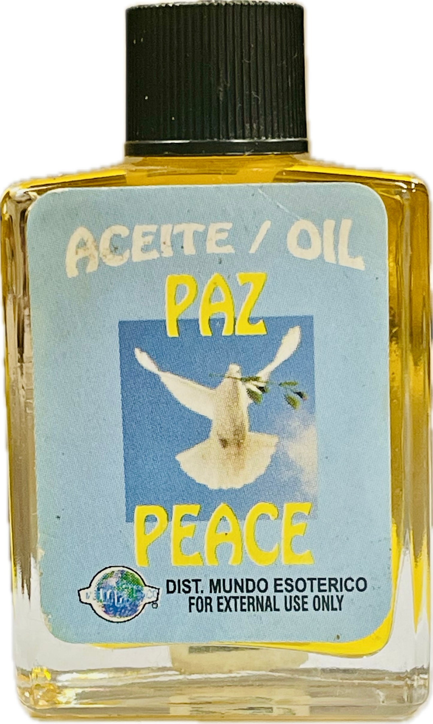 Aceite Paz /Peace Oil  0.5onz Bote Cuadrado