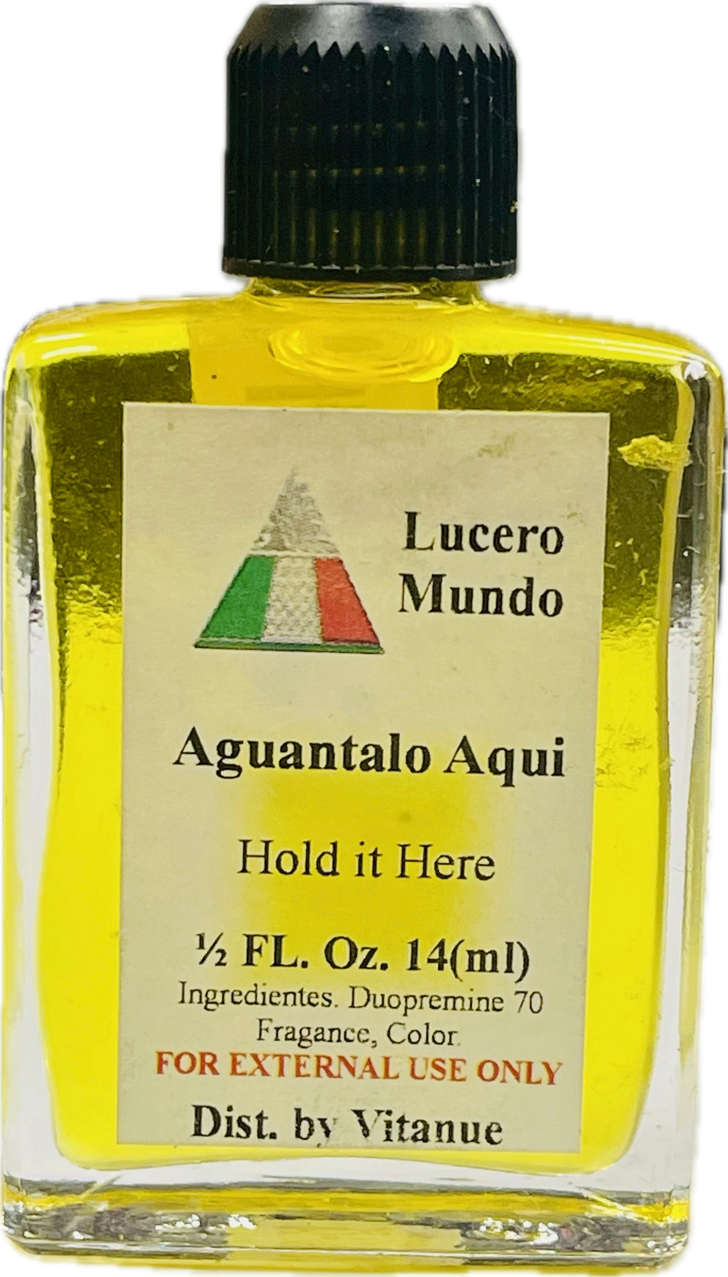 Aceite Aguantalo Aqui 0.5 Onz Bote Cuadrado