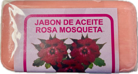 Jabon De Aceite Rosa Mosquetea