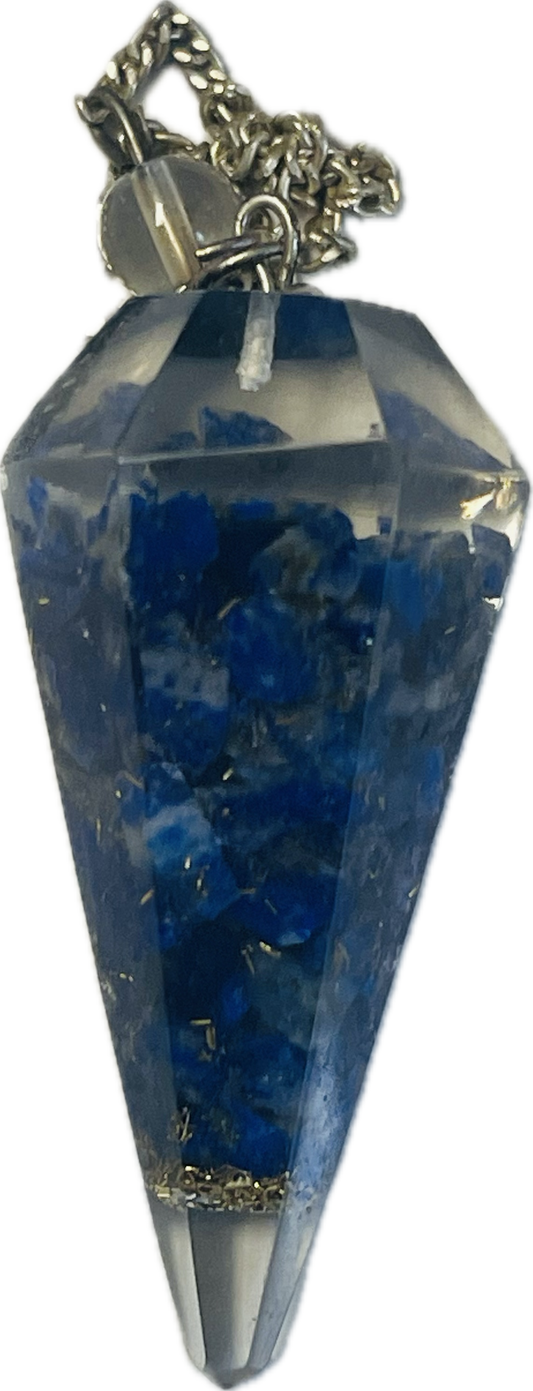 Blue Apatite Pendulo Claro 06