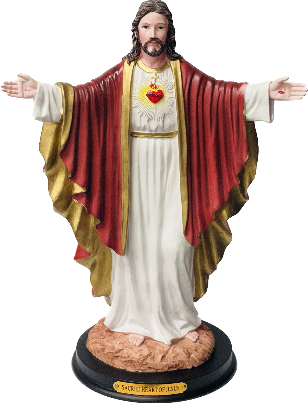 Estatua Sagrado Corazon De Jesus 12in