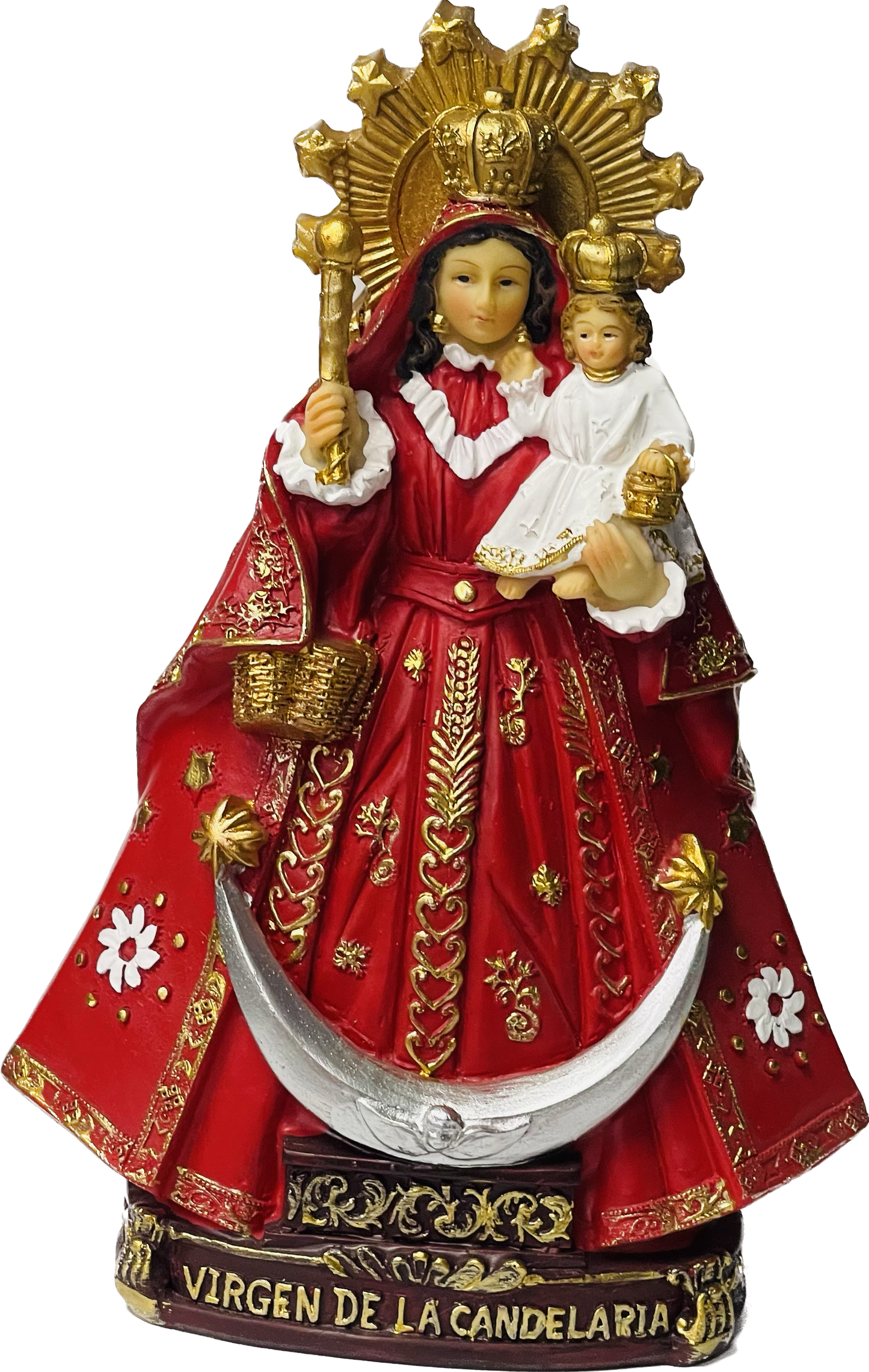 Virgen De La Candelaria 8" Love Gifts