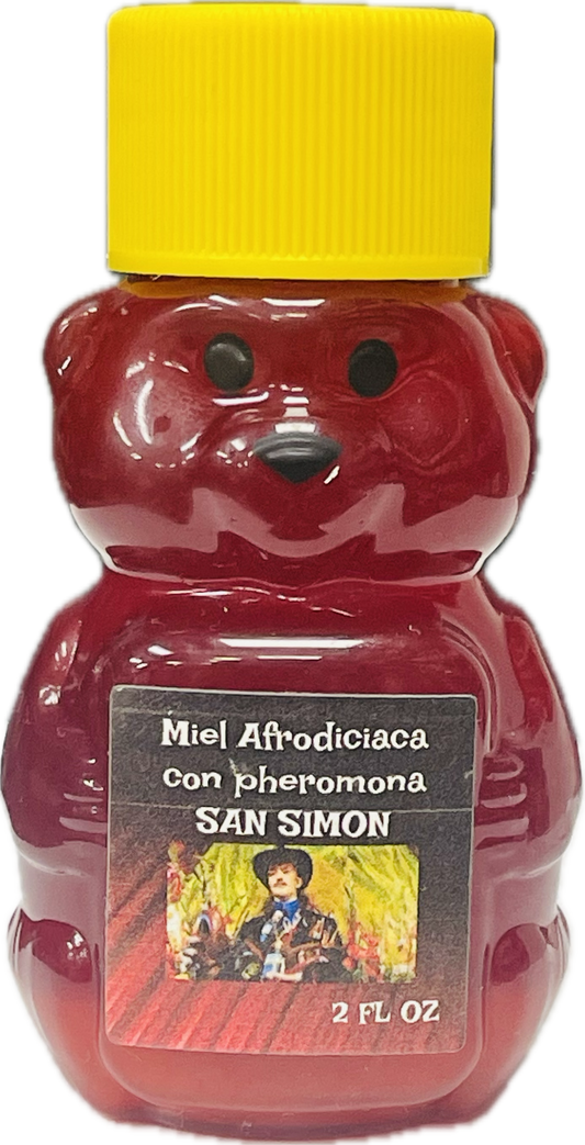 Miel Afrodiciaca Con Pheromona San Simon Roja