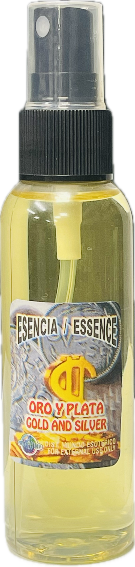 Perfume Spray Oro Y Plata