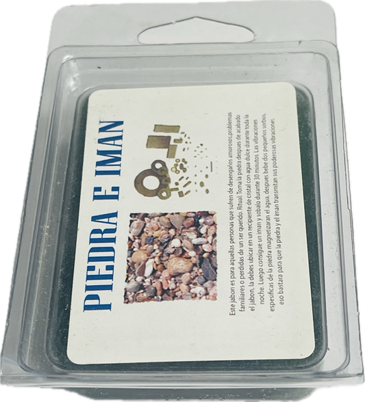 Jabon Glycerina Piedra De Iman