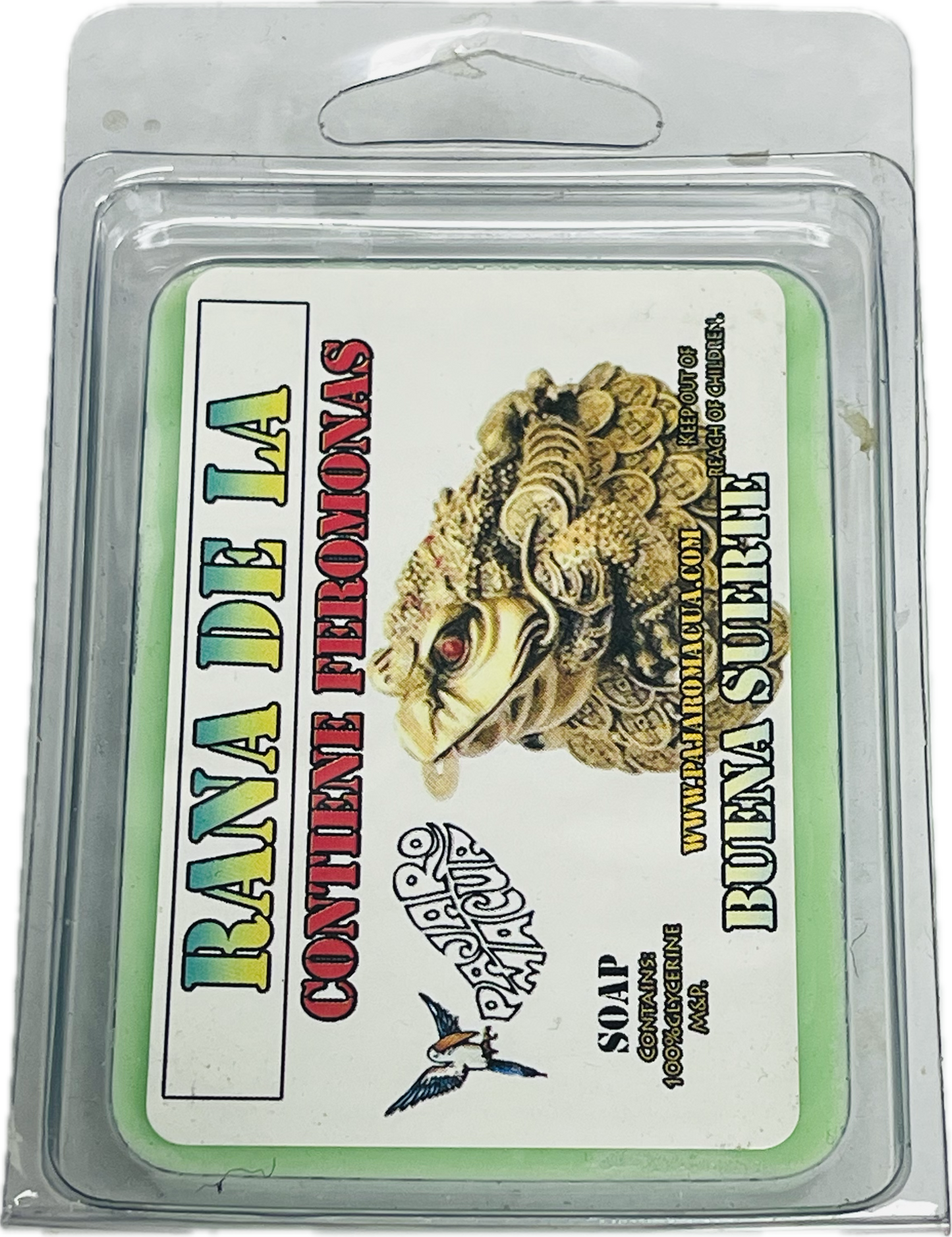 Jabon Glycerina Rana De La Buena Suerte