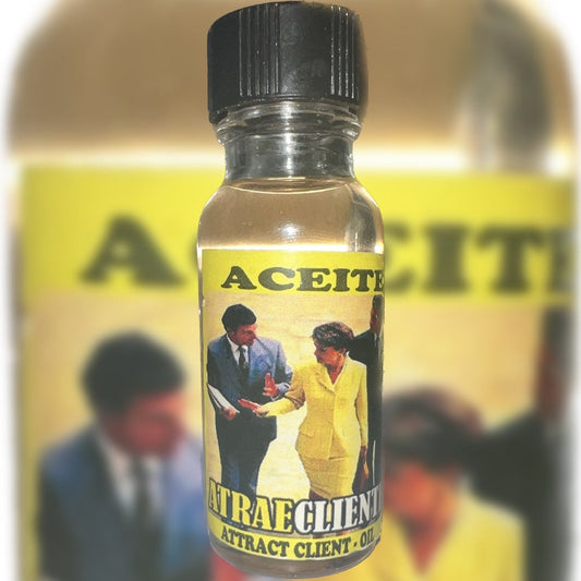 Aceite Atrae Clientes 0.5 Onz Bote Redondo