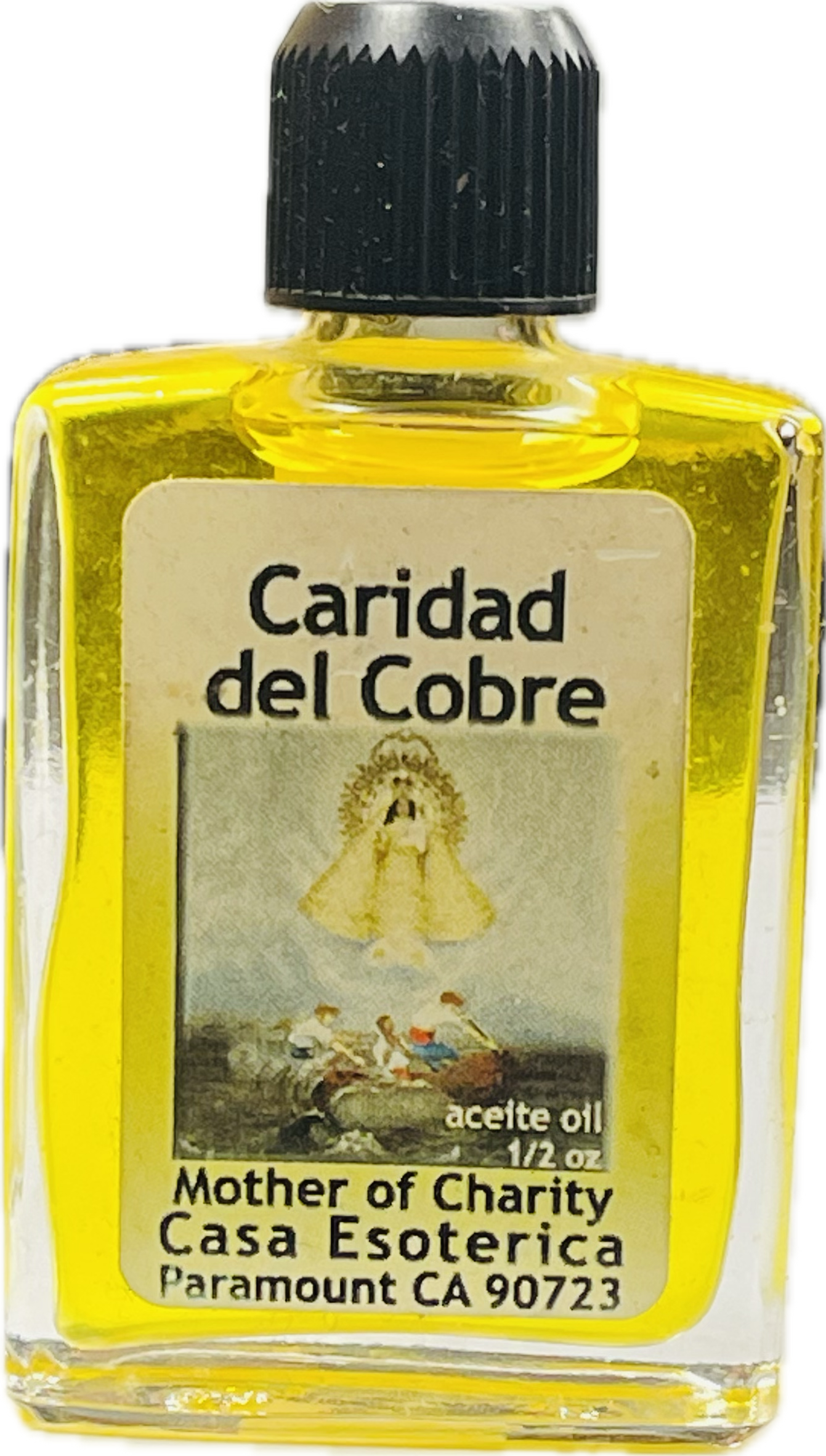 Aceite Virgen Caridad Del Cobre Cuadrado