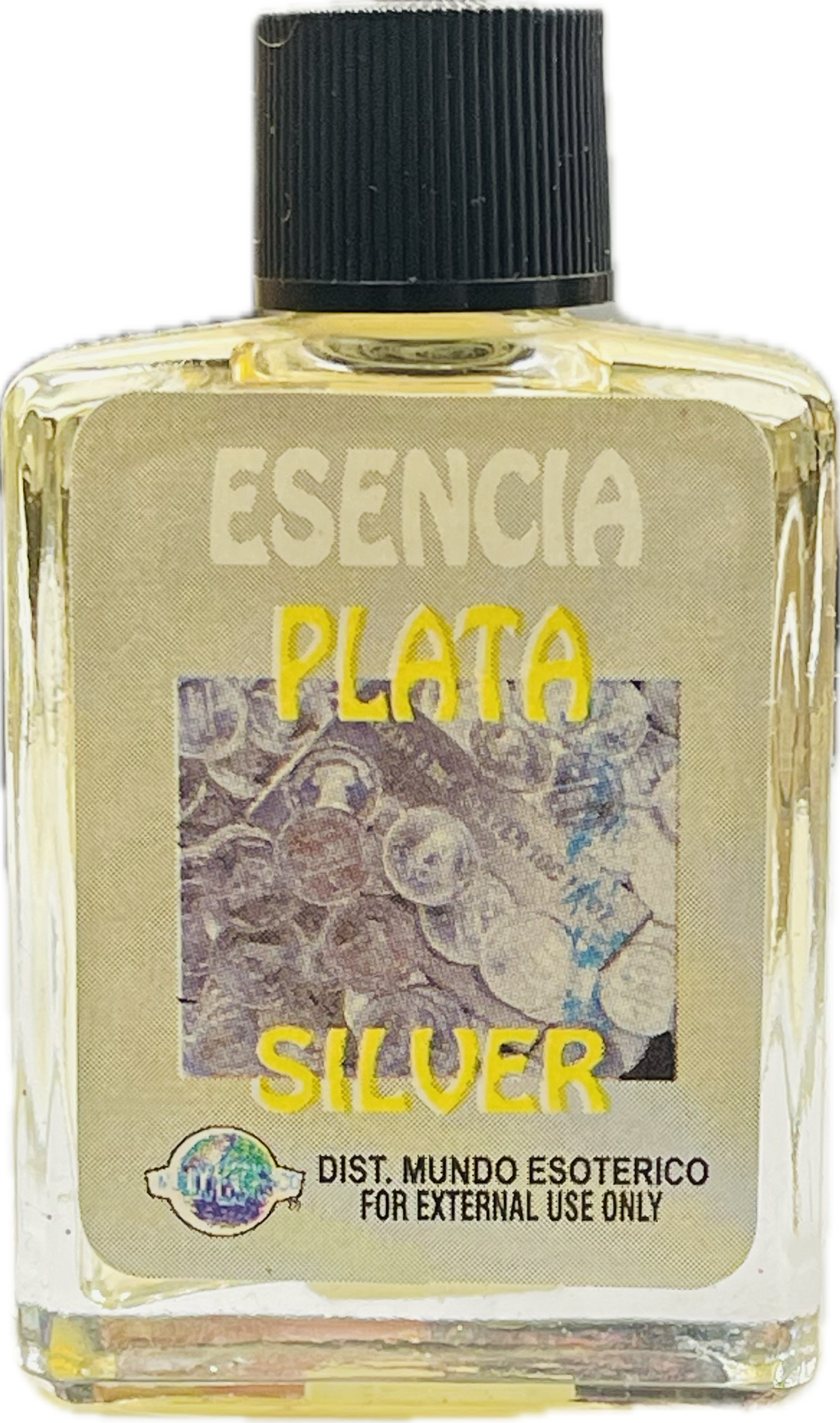 Aceite Esencia De Plata 0.5 Onz Bote Cuadrado