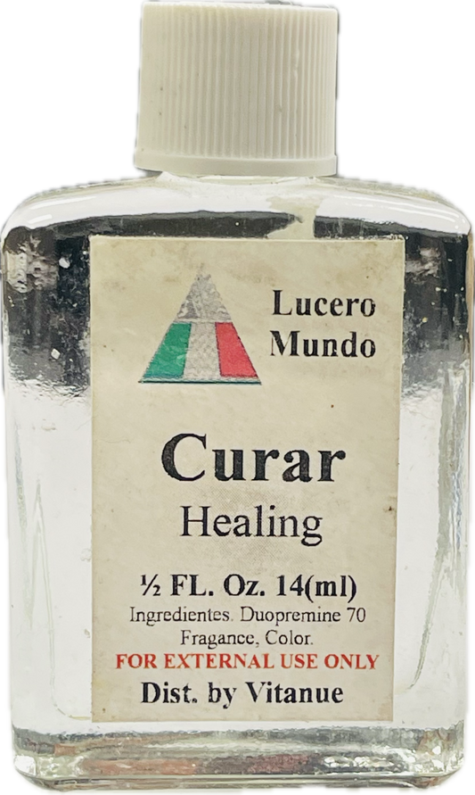 Ac. Curacion /healing Oil 0.5 Oz Bote Cuadrado