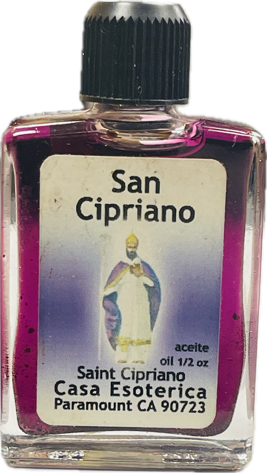 Aceite San Cipriano 0.5 Onz Bote Cuadrado