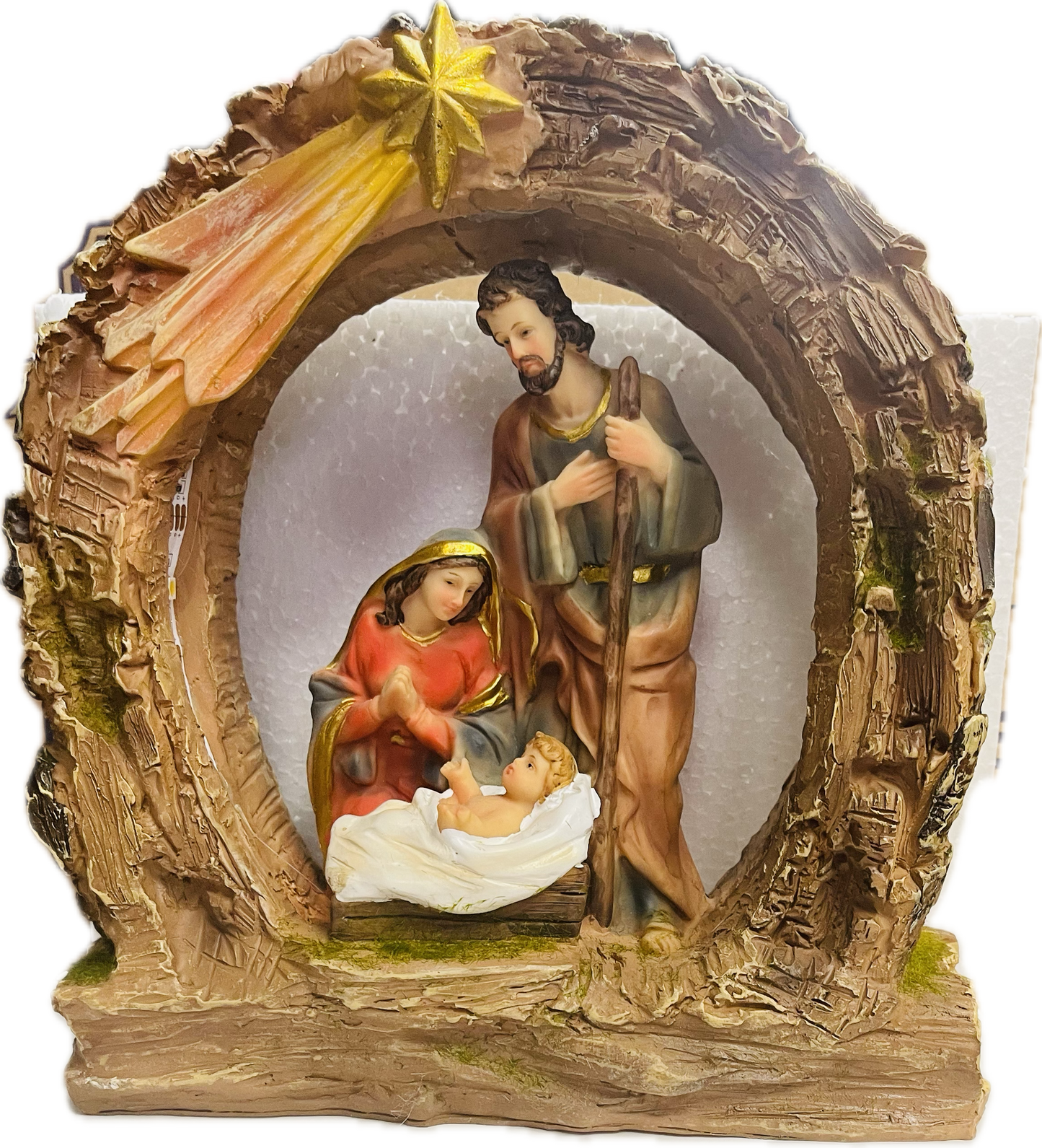 Estatua Nacimiento Con Luz 12" Love Gifts