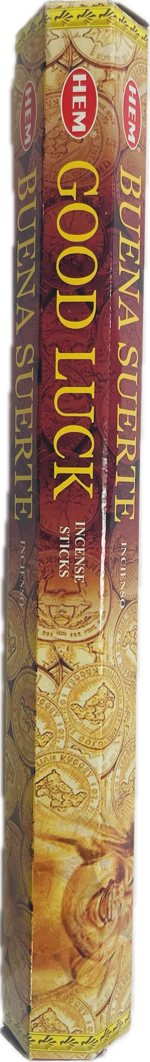 Incensio Varita Buena suerte (Good Luck) (Hem)