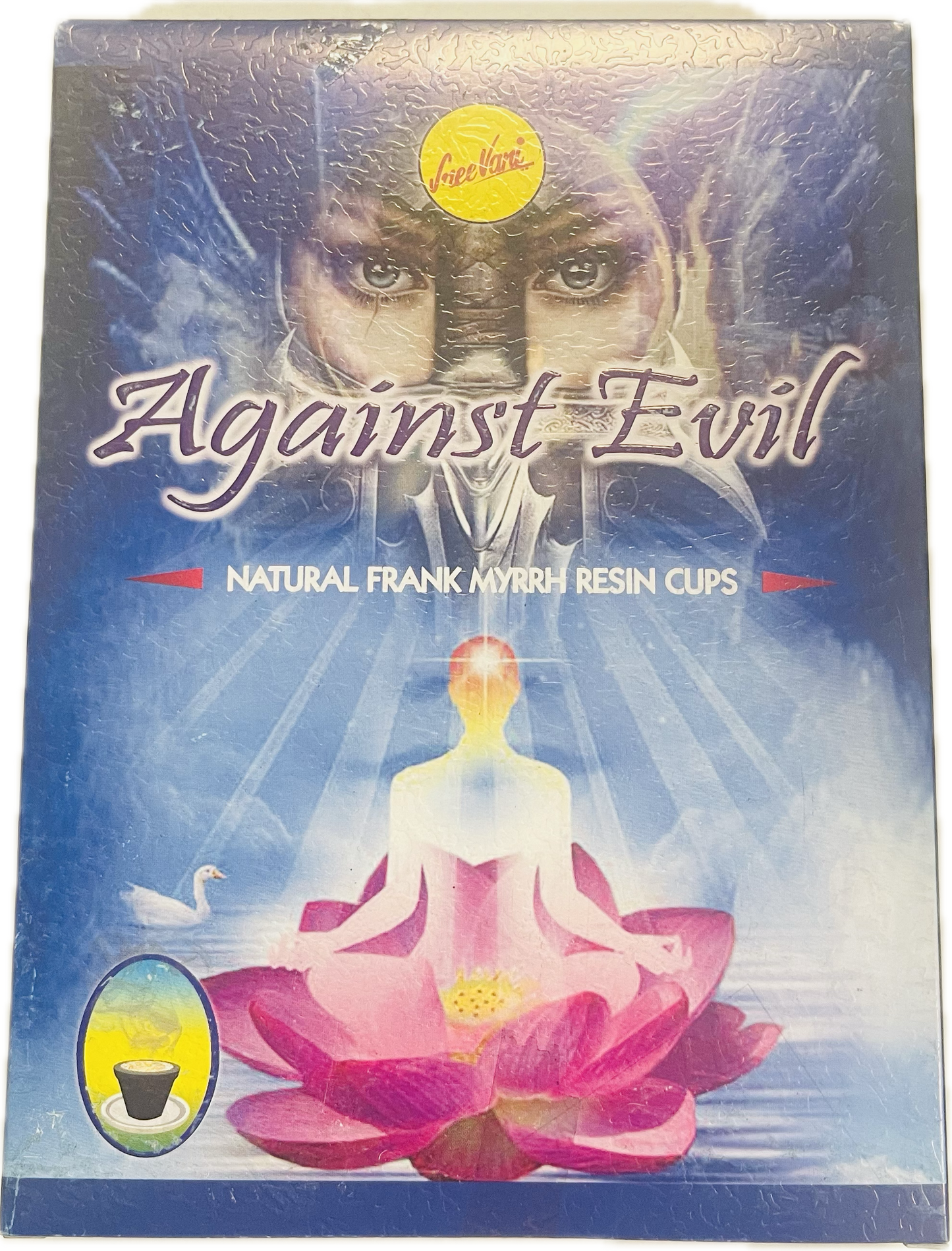 Against Evil Natural Perfumed Resin Incense Cup
