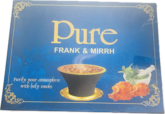 Pure Incienso Frank Y Mirra (Cups)