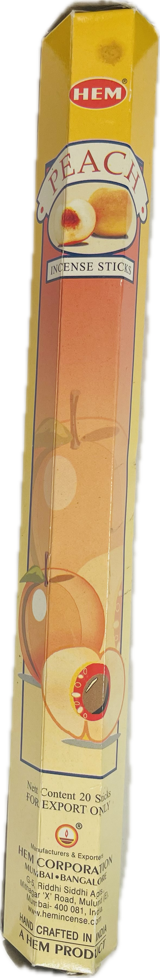 Incienso Varita Peach (Hem)