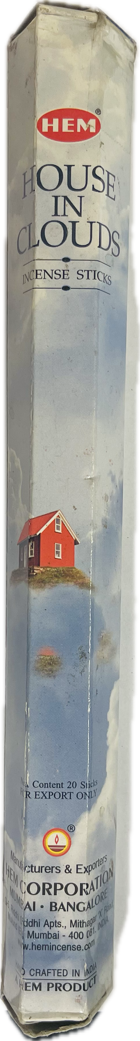 Incienso Varita Casa En Las Nubes (Hem)