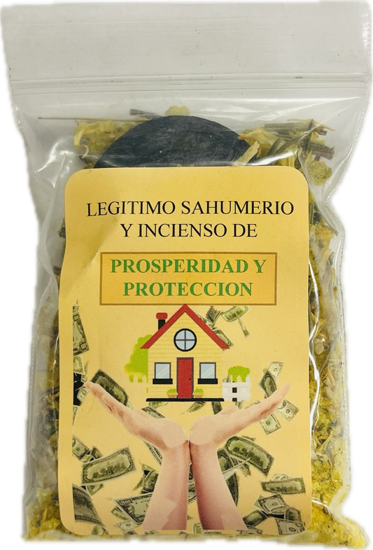 Legitimo Sahumerio Y Incienso De Prosperidad Y Proteccion
