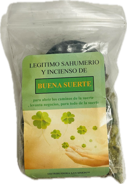 Legitimo Sahumerio Y Incienso De Buena Suerte