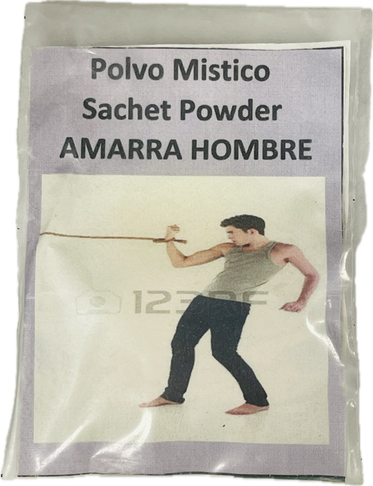 Polvo Amarra Hombre (Sachet)