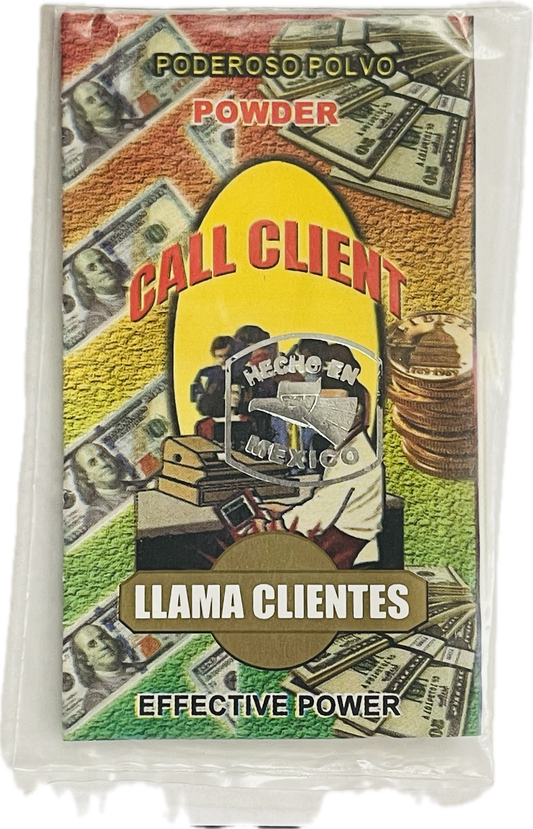 Polvo Llama Clientes (Sachet)