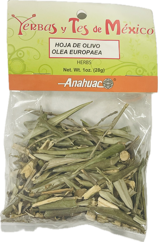 Hoja De Olivo Olea Europaea 1oz