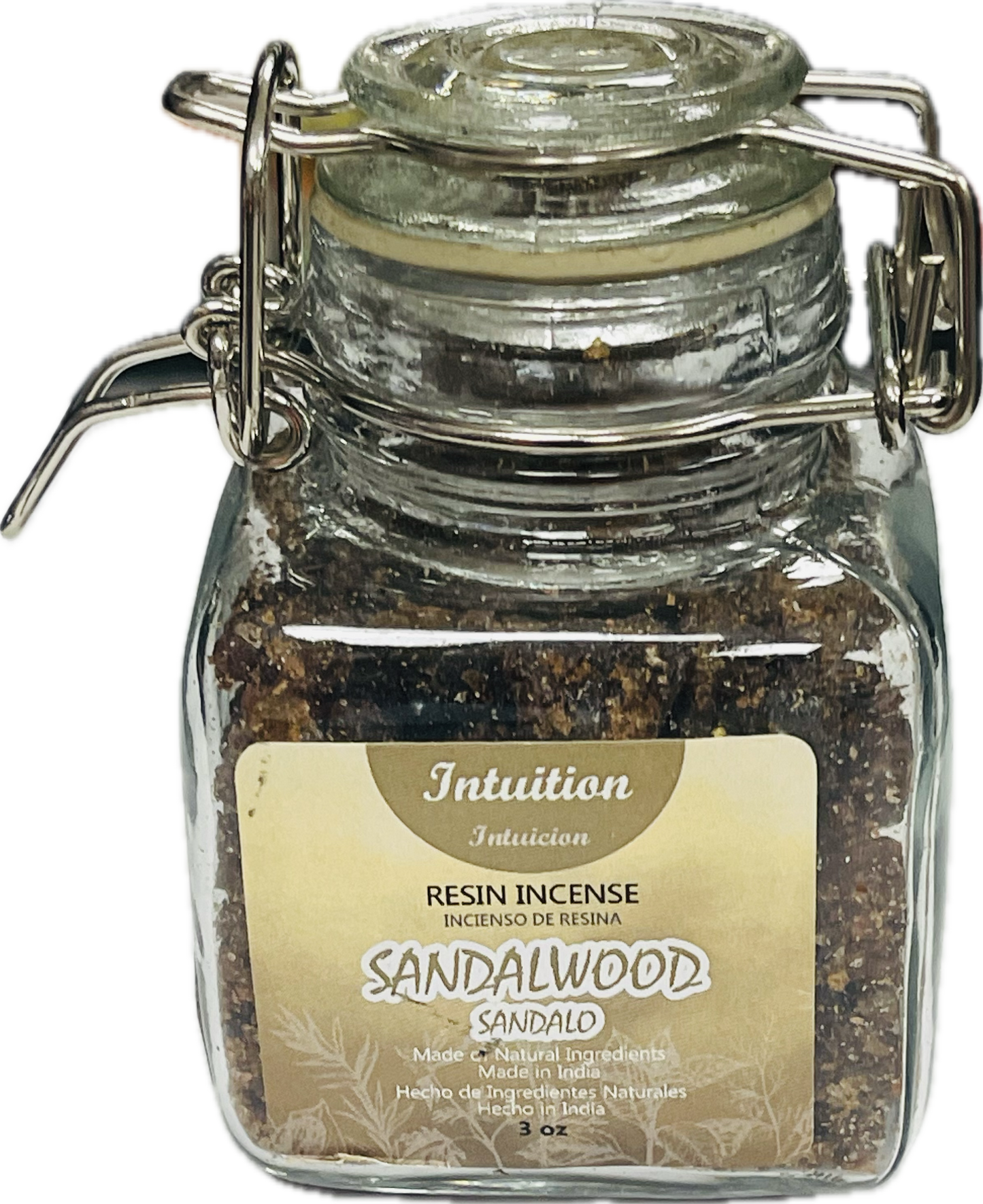 Harmonia Resin Incense Jar 3oz-sandalwood Intution
