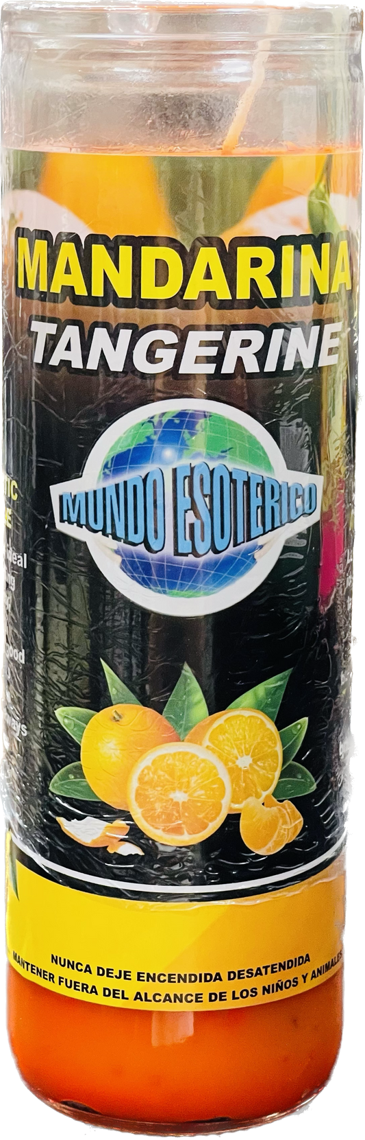 Vela Poderosa De Mandarina Scented