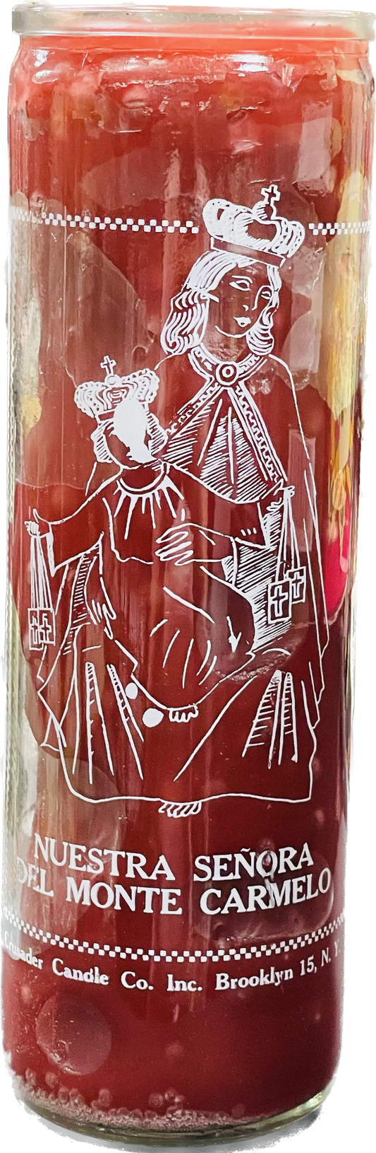 Vela Nuestra Señora Del monte Carmelo /cafe