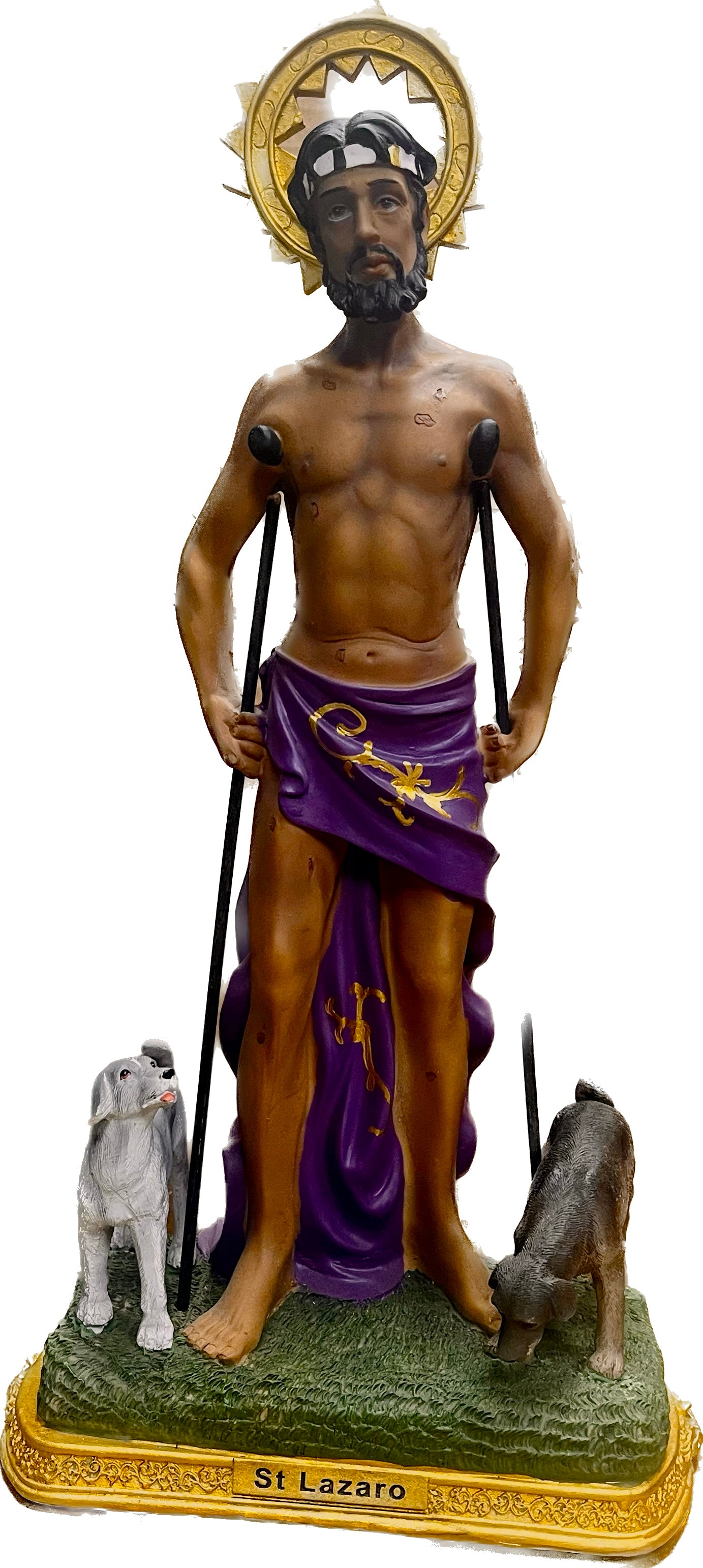 Estatua San Lazaro 18" ( Love's Gift)