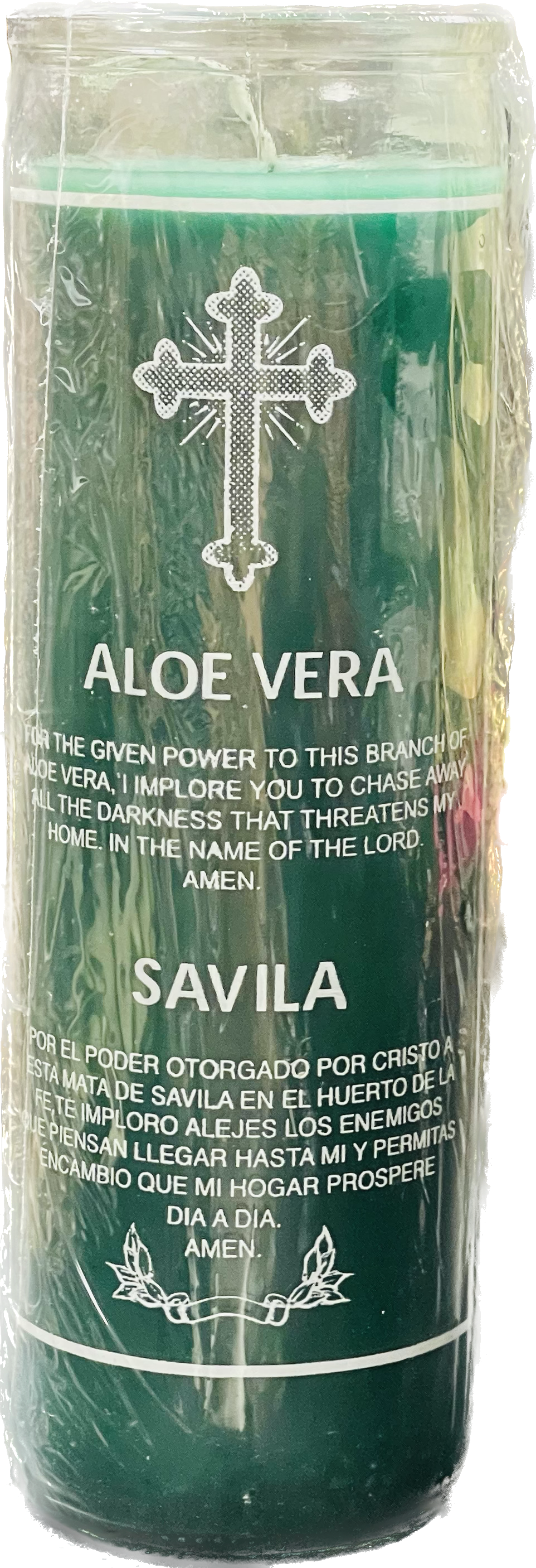 Vela De Aloe Vera/savila Scented