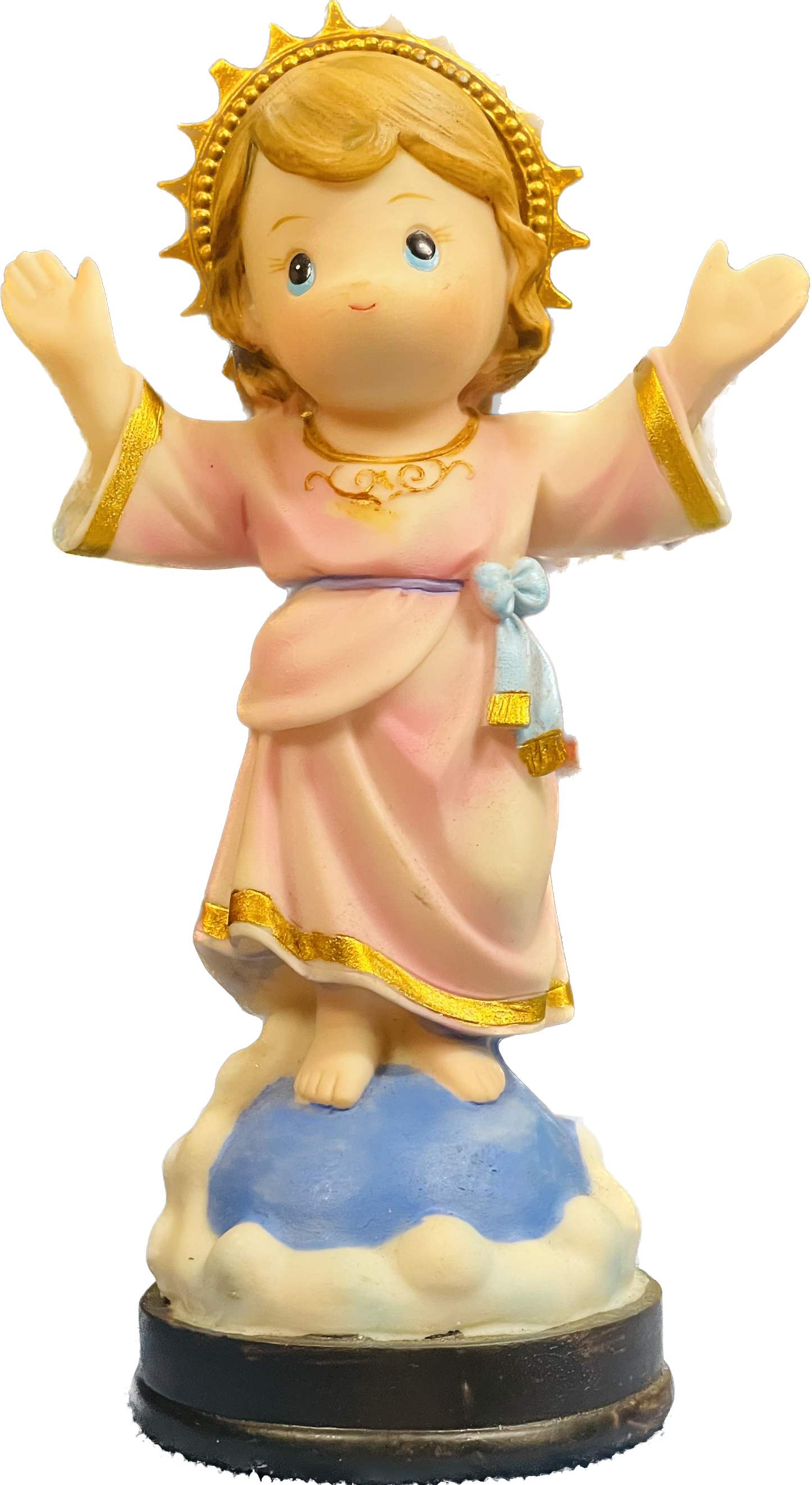Estatua Divino Nino 8 Pulgadas Con Light
