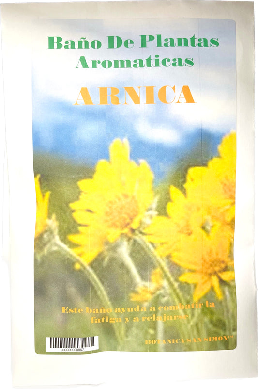 Baño de Plantas Aromaticas Arnica