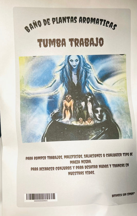 Baño De Plantas Aromatica Tumba Trabajo