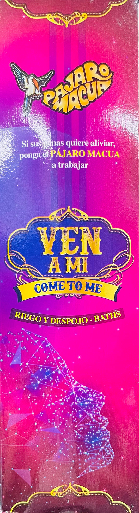 Baño Pajaro Macua Ven A Mi 7 Dias