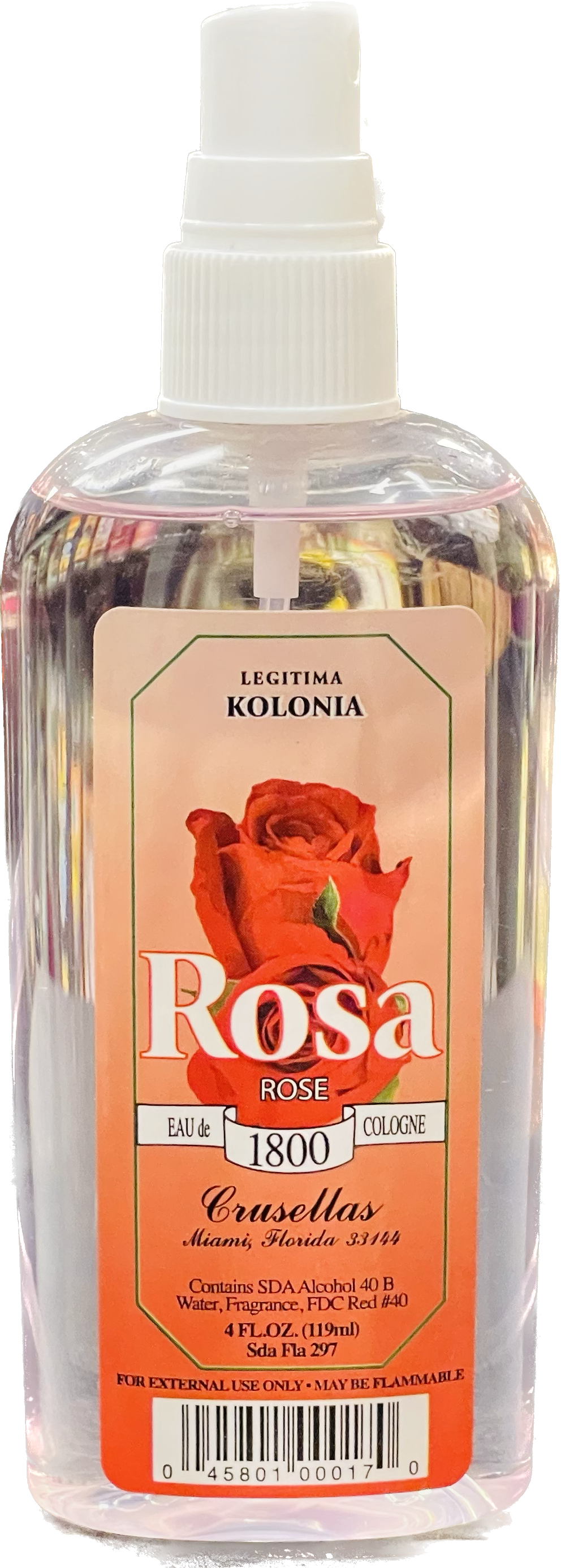 Colonia De Rosas Spray 1800