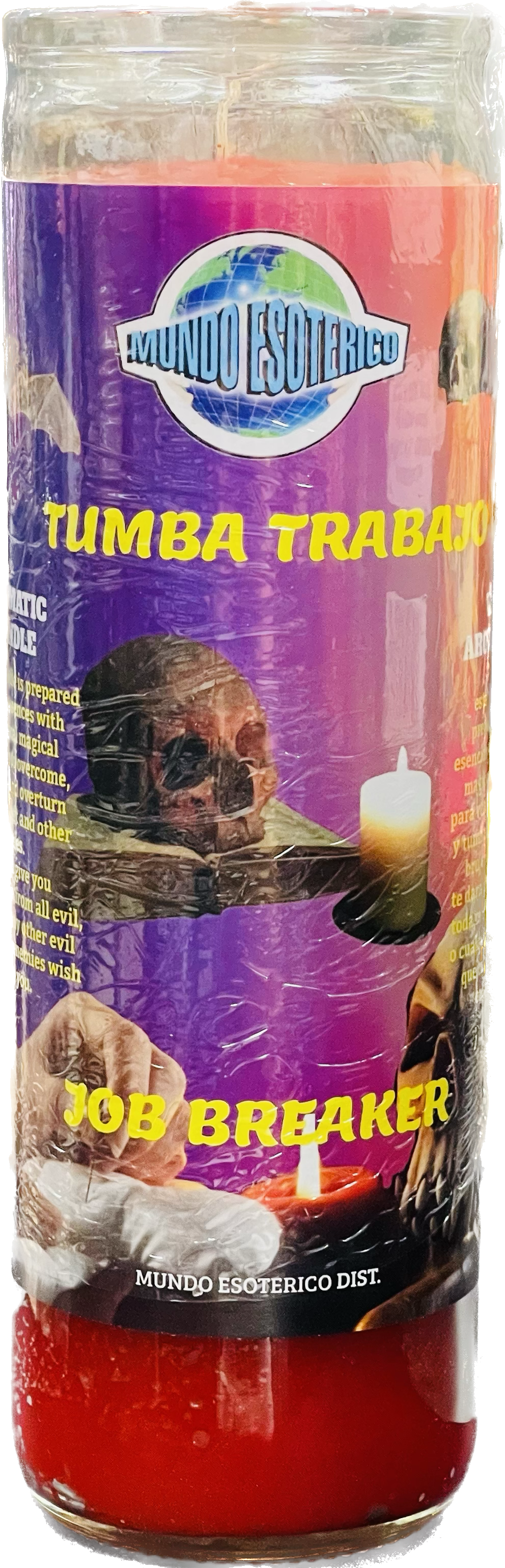 Vela Tumba Trabajo (Scented)