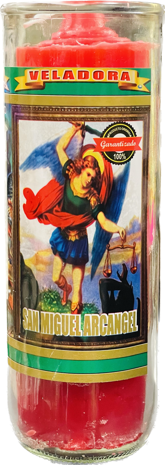 Vela Pull Out San Miguel Arcangel / Revocacion Rojo