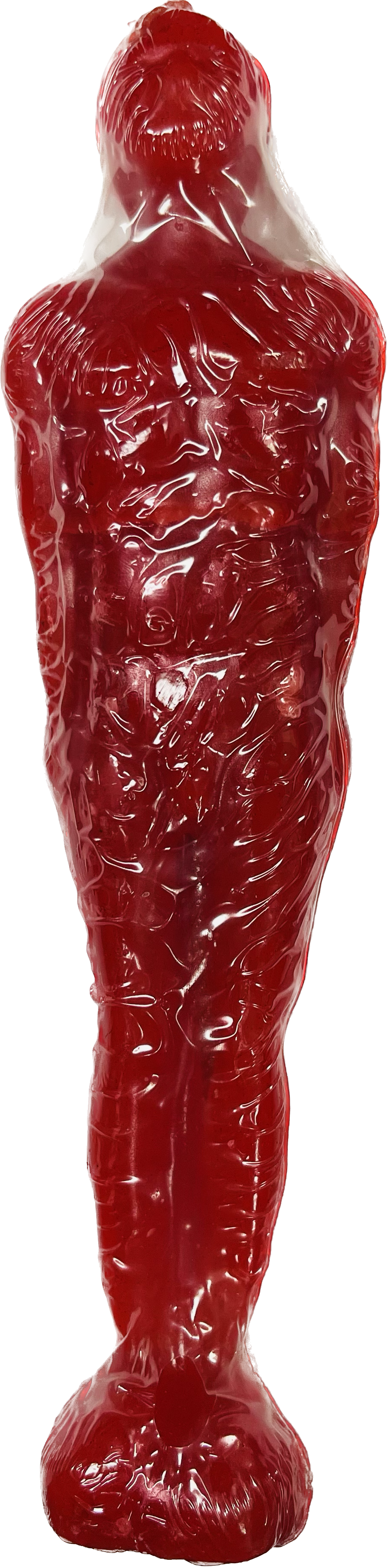 Vela De Figura Hombre Rojo