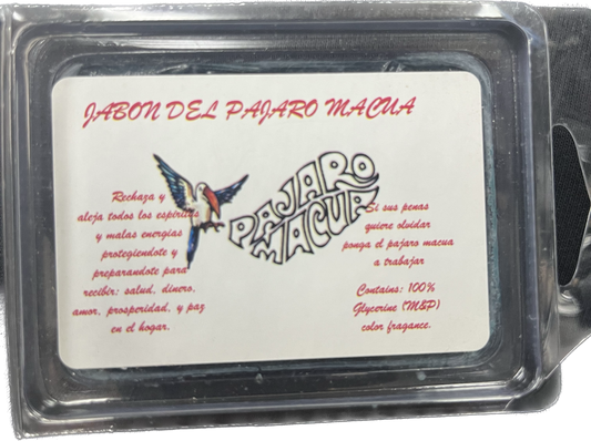 Jabon Glycerina Pajaro Macua