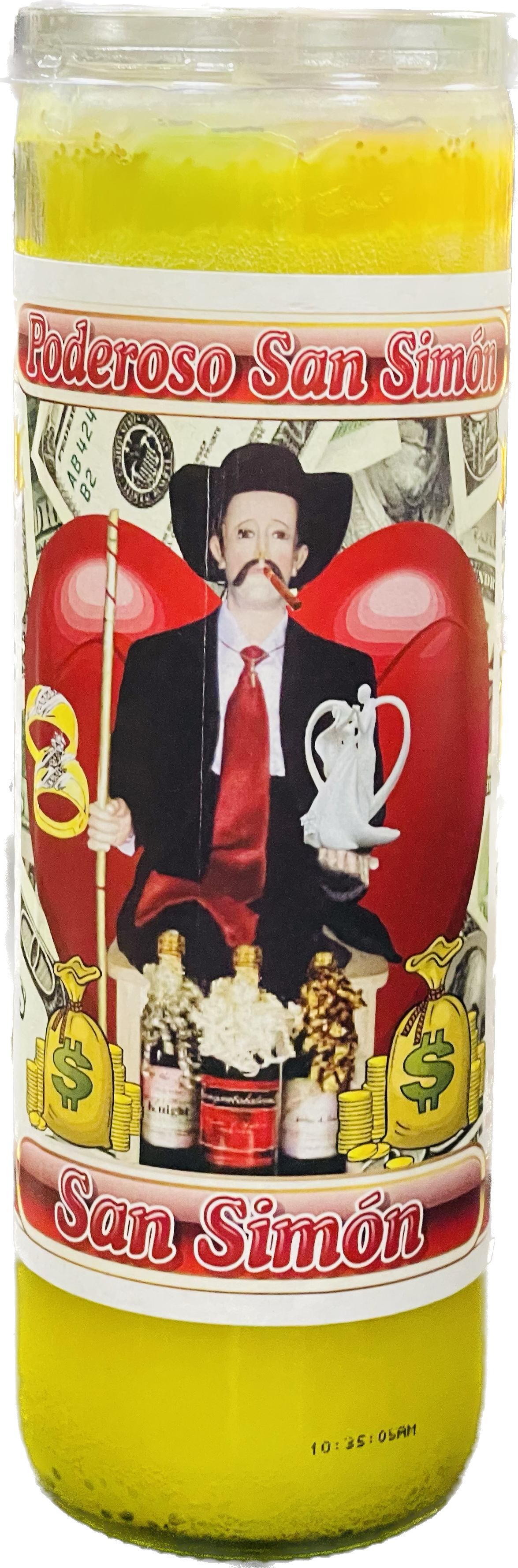 Vela Perfumada San Simon Yellow (Cintron)