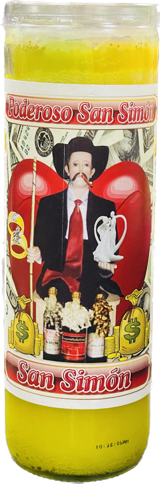 Vela Perfumada San Simon Yellow (Cintron)