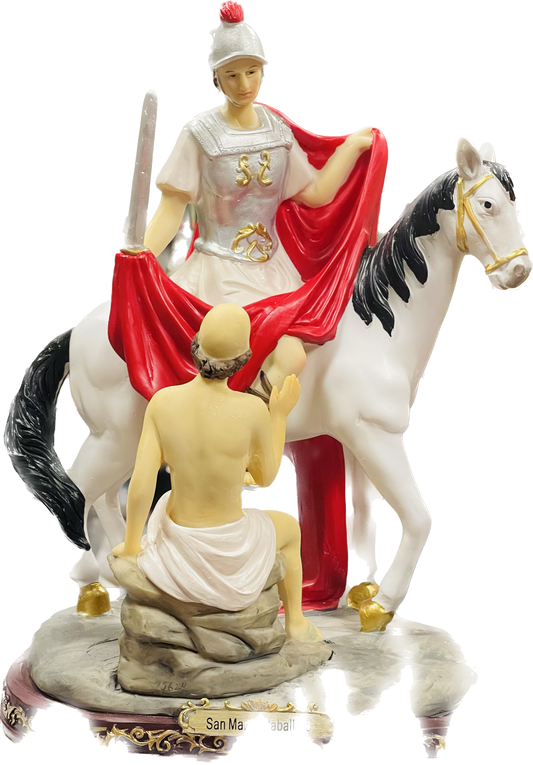 Estatua San Martin Caballero 12" Love Gifts