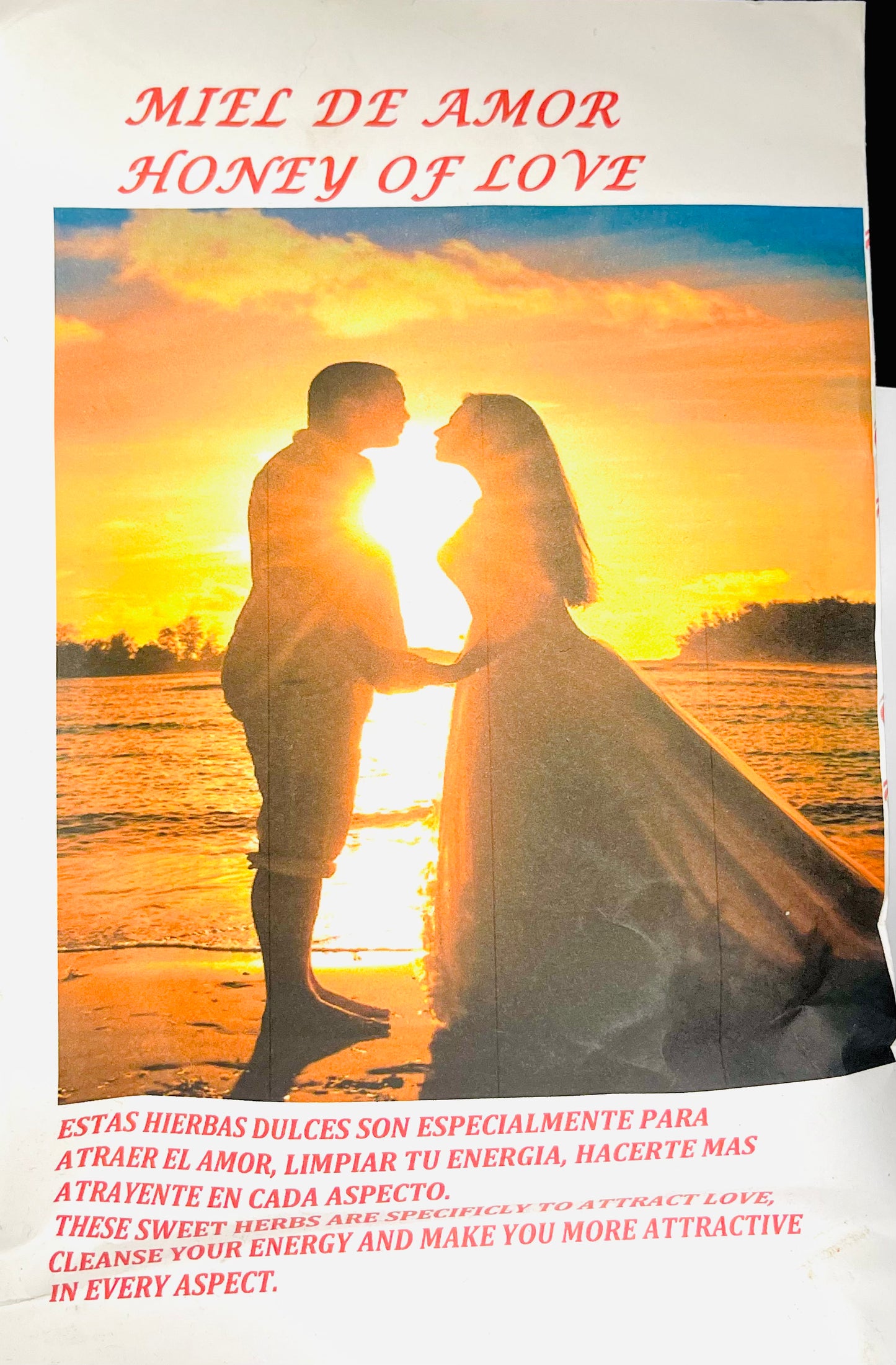 Hierba Seca Miel De Amor